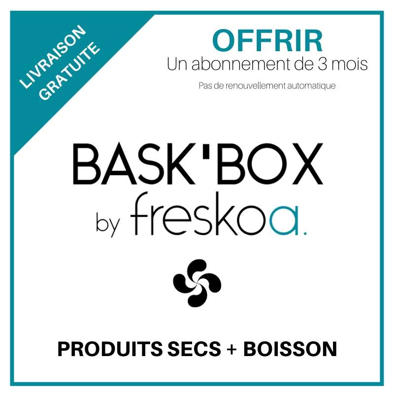 Bied de BASK'BOX 3 maanden abonnement door FRESKOA Store - FRESKOA STORE