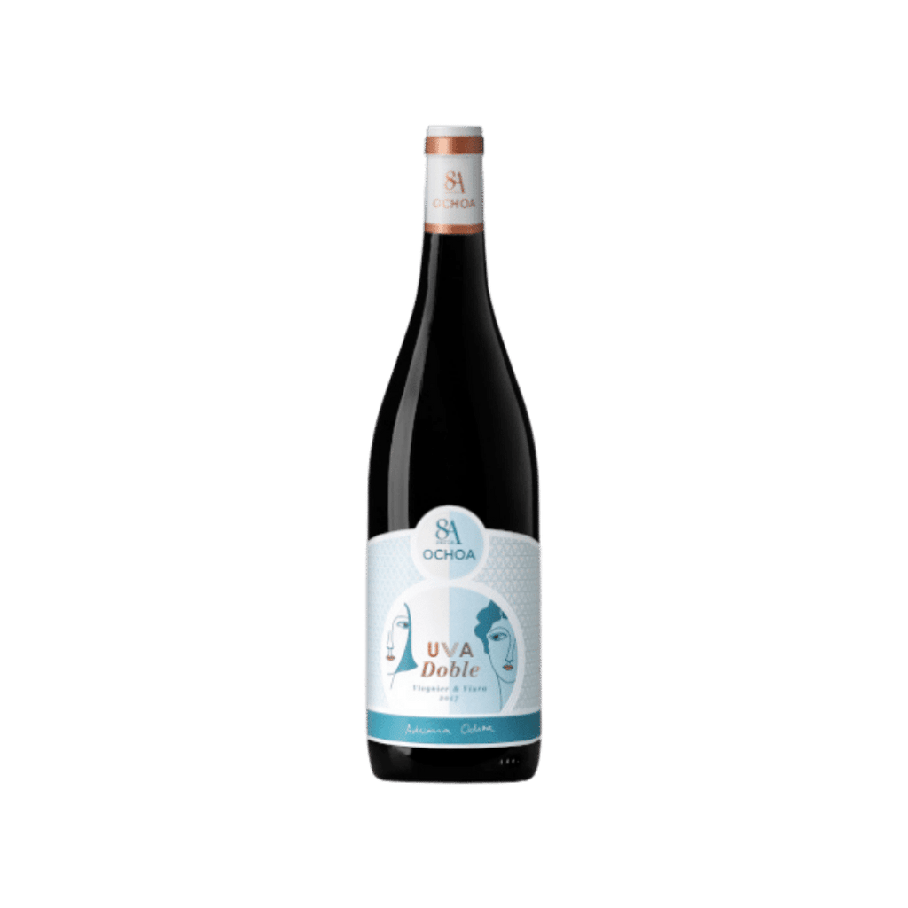 Witte Navarra Wijn Uva Doble de la Bodega Ochoa