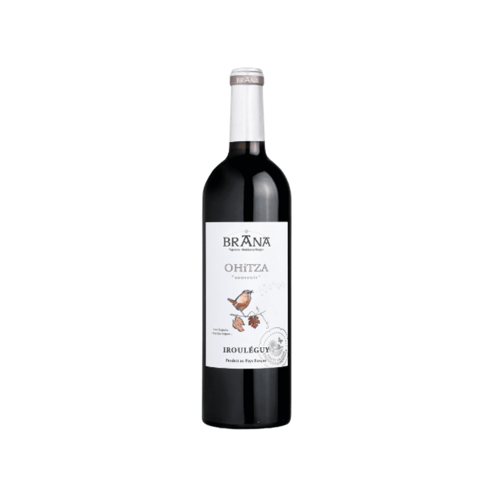 Rode wijn Irouleguy Ohitza van het landgoed Brana